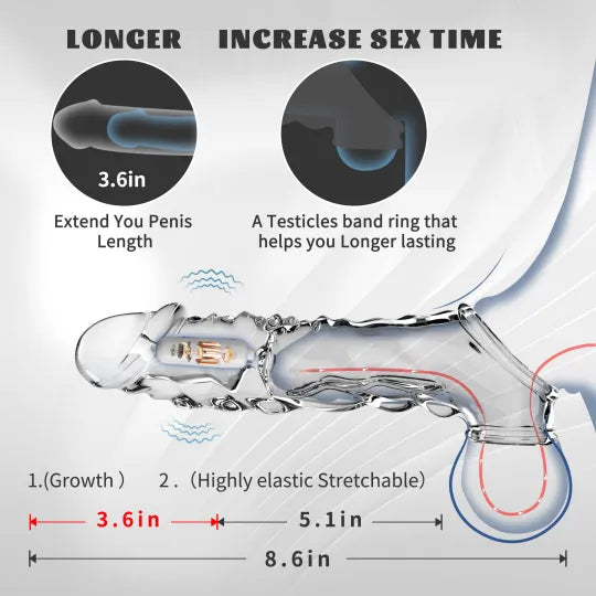 đ„đ 2025 HOT Deal đ„ Reusable Penis Extension Vibrator â Makes You Longer, Harder & Unstoppable đ